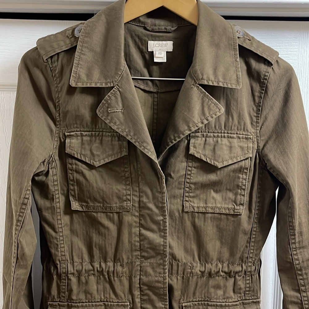 J. Crew Classic Women's Utility Jacket - sz XS - Picture 4 of 12